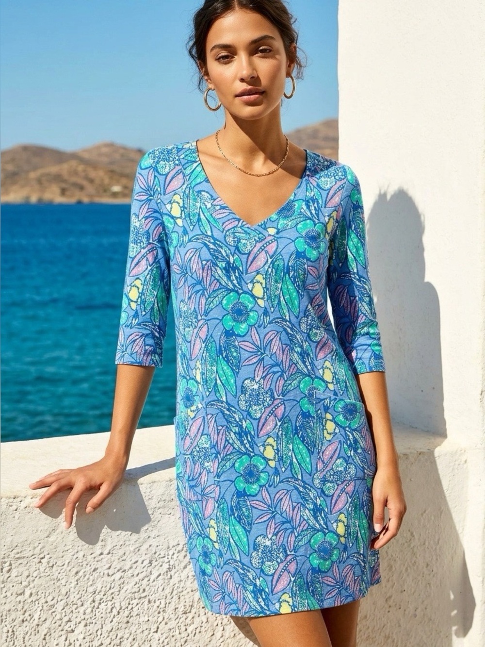 Escape by Habitat Floral Dress - S